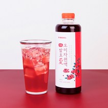 3년 숙성 지리산 발효애 오미자청 900ml