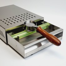 서랍형 넉박스 서랍식 넛박스 블랙 스텐 커피 찌꺼기통 그라인더 받침대 대용량, 3. 실버