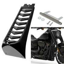 할리데이비슨 호환 오토바이 생생한 블랙 프론트 턱 페어링 스포일러 Harley Softail Street Bob 브레이크, 한개옵션0