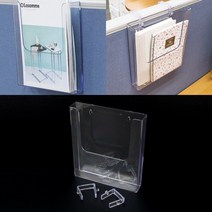 파티션걸이 A4케이스 파티션꽂이 파티션수납함, 60mm
