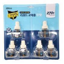 에프킬라 리퀴드 리필귤꽃향 45DAYSX6개, 33ml, 1세트