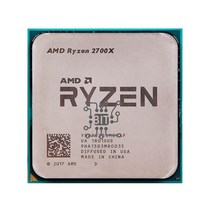 라이젠 2200gAMDRyzen 7 2700X R7 3.7 GHz 8 코어 16 스레드 105W CPU 프로세서 YD270XBGM88AF 소켓 AM4, 한개옵션0