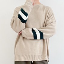 1030 OTT 남자 소매 단가라 니트 티