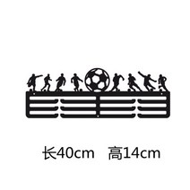 메달 케이스 걸이 홀더 디스플레이 행거 랙 스포츠 레이스 프레임 벽 마운트 철 벽 후크, 1개, 30