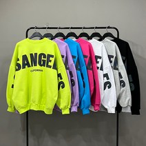 맨스토리 오버핏 로스앤젤레스 스카치 겨울 기모 맨투맨