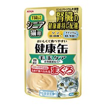 AIXIA 건강캔파우치 신장배려 40g (헤어볼케어) KCP-6, 단품