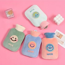 덕구마켓 보온 물주머니 물난로 온수 주머니 핫팩 찜질팩 보온팩 물리치료 호박괄사 사은품 증정, 민트, 1000ML