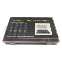 자동차타이어공기주입기 32 사이즈 유니버설 자동차 에어컨 HNBR O 링 자동 수리 도구 기 고무 실란트 액세서리 1225 개, [02] 1225PCS, 02 1225PCS