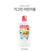 불소코팅 가그린 어린이용 380ml/ 저자극 충치예방 87262950EA, 옵션: 본상품선택, 옵션: 딸기 380ml