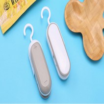 가정용 휴대 미니 매직 비닐 밀봉기 실링기 열접착기 포장기 봉합기 캠핑, 화이트
