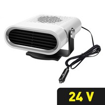 12v24v 자동차 히터 전기 난방 팬 휴대용 전기 의류 건조기 앞 유리 defogger defogger defroster for car home, 흰색 24v