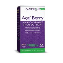 Natrol 나트롤 아사이베리 1000mg 베지테리안 75캡슐, 75정, 1개