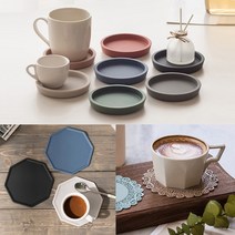 국산 실리콘 컵받침 티코스터제작 각인 주문제작 티코스트, 레드, 크라운