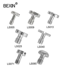 디지털 카메라BEXIN 카메라 나사 세트 1/4 인치 퀵 릴리스 플레이트 dslr 액세서리 삼각대 용 장착 어댑터, 08 set