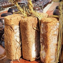 전통 재래식 메주 국산콩100% 국산메주 6덩이 (생콩 8kg) ( 숯+고추 서비스), 1.2kg-1.3kg, 6개