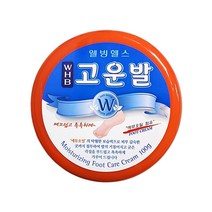 웰빙헬스 WHB 고운발 크림 100g 관리 풋크림 에뮤오일 발각질, 1개