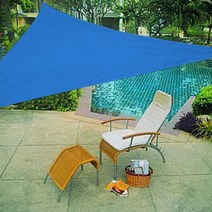 21세기트랜드 릴렉스 라이프 타프, A라인 PU 방수 삼각 3.6X3.6X3.6 블루, 1개