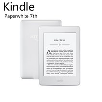 화이트 컬러 미개봉 킨들 페이퍼화이트 7세대 전자책 리더 내장 라이트 6인치 4GB 전자책 리더 전자잉크 ereader, 전자책 리더+케이스+스크린 프로텍터 세트, 하얀