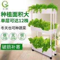 가정용 식물재배기 수경재배기 식물 재배기 발코니 무토재배 채소 재배기 수배설비 가정용 채소신기 실내 가정, 옵션23, 크다