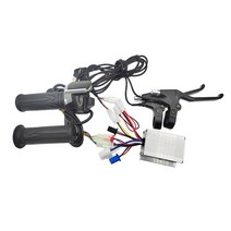 전기자전거부품 24V 36V 48V 250W 브러시 컨트롤러 스로틀 LCD 디스플레이 전기 자전거 스쿠터 DC 모터에, 24V 250W