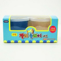 아트박스/유앤알코리아 3500 4색 젤리 클레이세트 2173, 단품