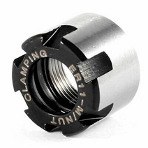 CNC 밀링 척 홀더 선반 용 검정색 ER11 콜렛 클램핑 너트, 한개옵션0