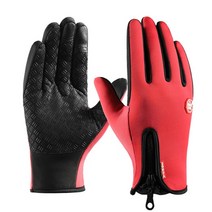 2022 Winter Gloves For Men Waterproof Windproof Cold Snowboard Motorcycle Riding Driving Warm Touchs, 06 red_01 M