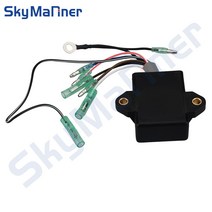 차 캠핑카 부품63V-85540 CDI Unit Assy Yamaha 선외기 모터 2T 9.9HP 15HP HDX Seapro Hangkai Parsun T15, 한개옵션0