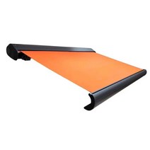 전동어닝 고정식 어닝 천막 대형어닝 비가림막 접이식 자동 빗물막이, 윈드실드/미터 추가 필요