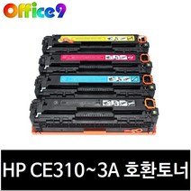 HP CE310A 재생토너 CP1025 CP1025NW CE311A M175 HP126A, 1개, CE310A 검정/재생
