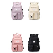 여자 고등학생 학교 등교용 백팩 가방 새학기 여자대학생노트북백팩 전공책가방 대학과제백팩 여자대딩백팩