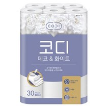 [코디] 데코앤화이트 천연펄프 화장지 3겹