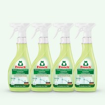 [프로쉬] 독일 다목적 세정제 스프레이 500ml 4개 물때 욕실 청소, 레몬향