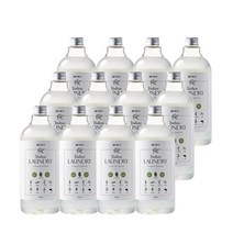 P&C생활건강 세탁 세제 피앤씨 천연유래 액체 세탁세제 1L 본품 x 12개 일반 드럼 겸용