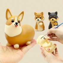 멍냥이 컬러링 키트 벚꽃 컬러링 색칠 미술놀이 만들기 아이들선물 유치원 초등 단체선물 데이트 취미키트, 코리안숏헤어