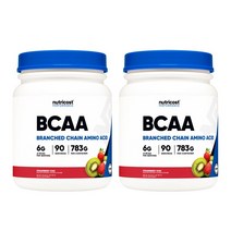 뉴트리코스트 BCAA 스트로베리 키위 맛, 783g, 2개