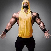 남자 후드 탱크탑 머슬핏 김종국운동복 보디 빌딩 셔츠 코튼 휘트니스 고릴라 조끼 운동 스포츠웨어 스트링거 남성 짐웨어 헬스나시