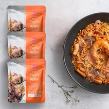 유로밥 스페인 볶음밥 해산물 빠에야 250g x 3팩, 3개