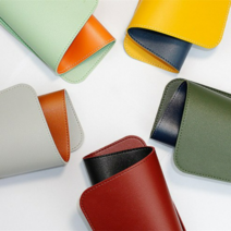 코지야드 WUYUN 양면용 가죽마우스패드 장패드, 80*40cm, 곤색+그린