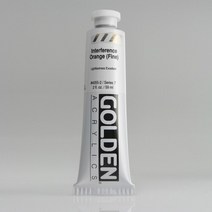 골든 인터퍼런트 아크릴물감 60ml 시리즈 7_I.T Orange (Fine)