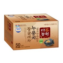 뜨끈한차 숭늉 대용 구수한 누룽지 티백 차 50인분 사계절, 상세페이지참조