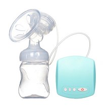 휴대용유축기 BPA프리 USB 충전식 전기 유축기 모유 수유 펌프 휴대용 재충전 용 우유 B36E, 01 파란