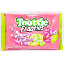 투시롤 Tootsie Frooties 후르티 카라멜 300g, 1개