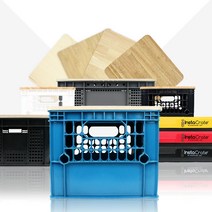 에이원플러스 캠핑박스 폴딩박스 수납 상판 모음, 1개, 코스트코폴딩박스 레드