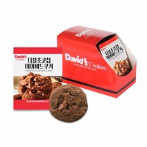 데이비드 더블초코칩 쿠키 38g 10개 디보트코리아, 1박스(10개입)