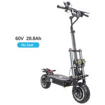 전동킥보드 전기 스쿠터 eu stock 60v 5600w electric scooter, 협력사, 좌석 없음 28.8ah