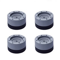포니온 높이조절 세탁기 받침대 드럼 건조기 받침 수평 패드, 1단 높이(3.5cm) 4개 세트, 4개