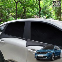 쏘렌토MQ4 최고급형 스판재질 햇빛가리개 차박 모기방충망 2P세트 캠핑 낚시, 1세트, SUV&RV 뒷열2P