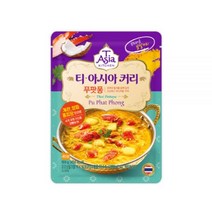 티아시아키친 게살 푸팟퐁 커리 분말 100g x 8개
