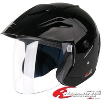 코미네 오픈페이스 헬멧 바이크 경량 하프페이스쉴드증정 HK-165 WHITE, WHITE-M